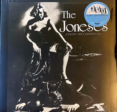THE JONESES "Jonesin' Discography Vol #1" LP (PP)